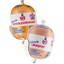 Kroon Saksische smeerleverworst of likkepot